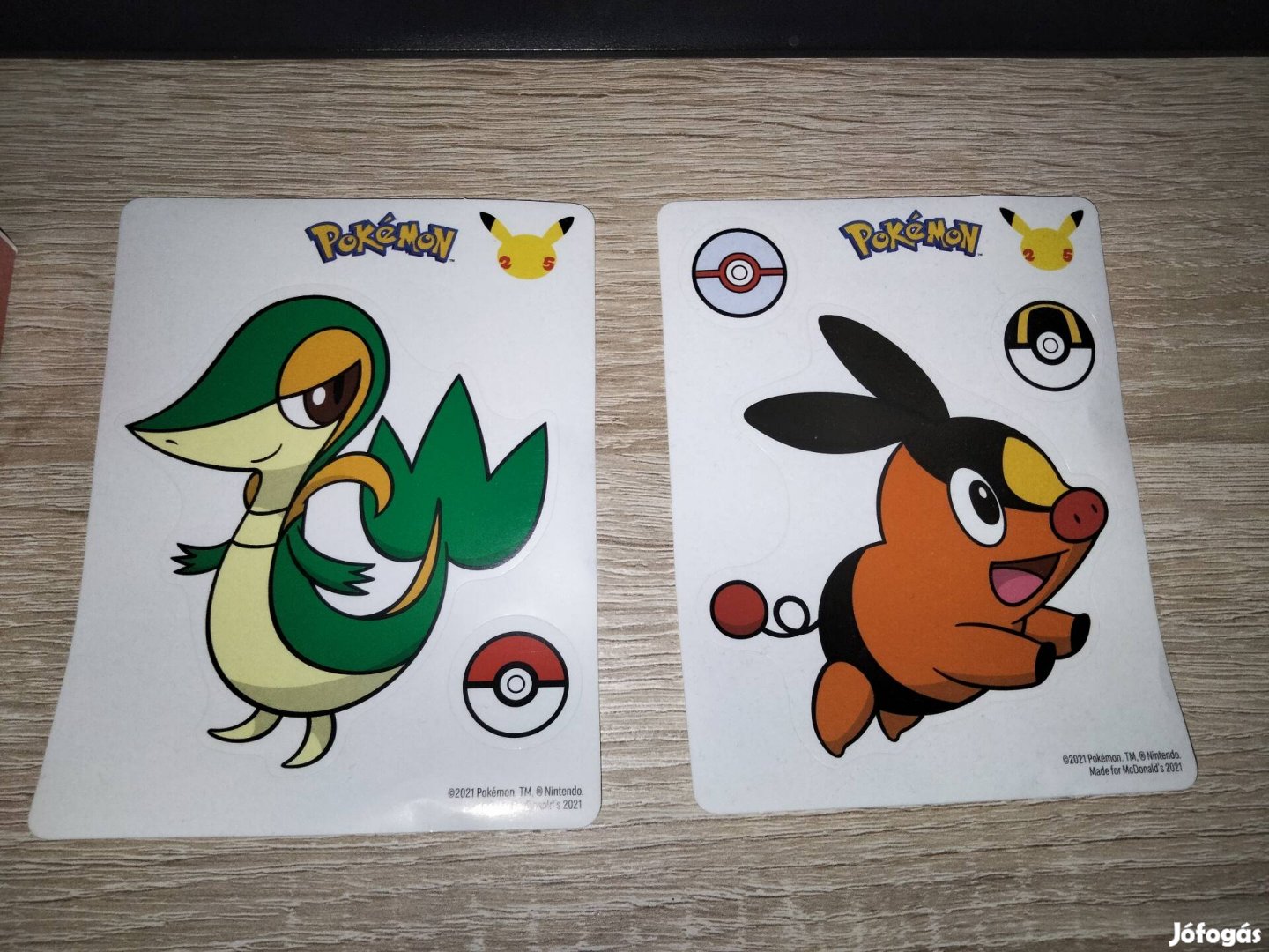 Pokemon matricák 