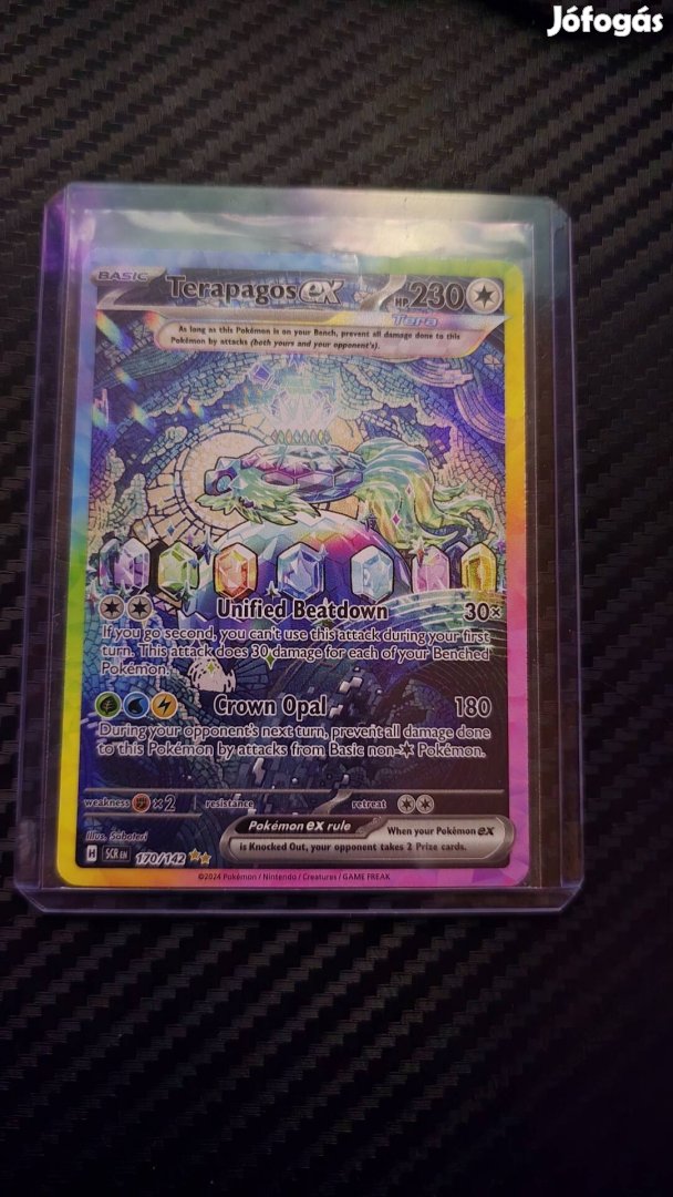 Pokémon stellar crown terapagos ex 