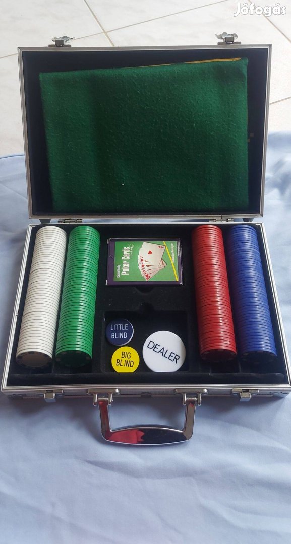 Poker keszlet fem taskaban