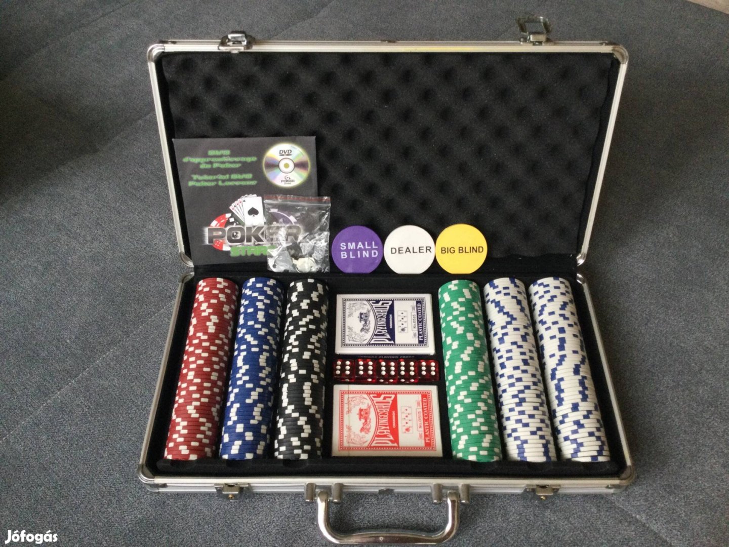 Poker szett 300x11,5 gr