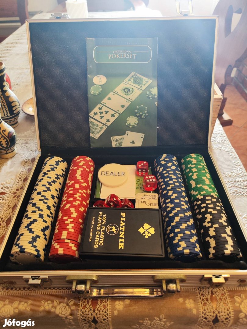 Póker szett eladó 