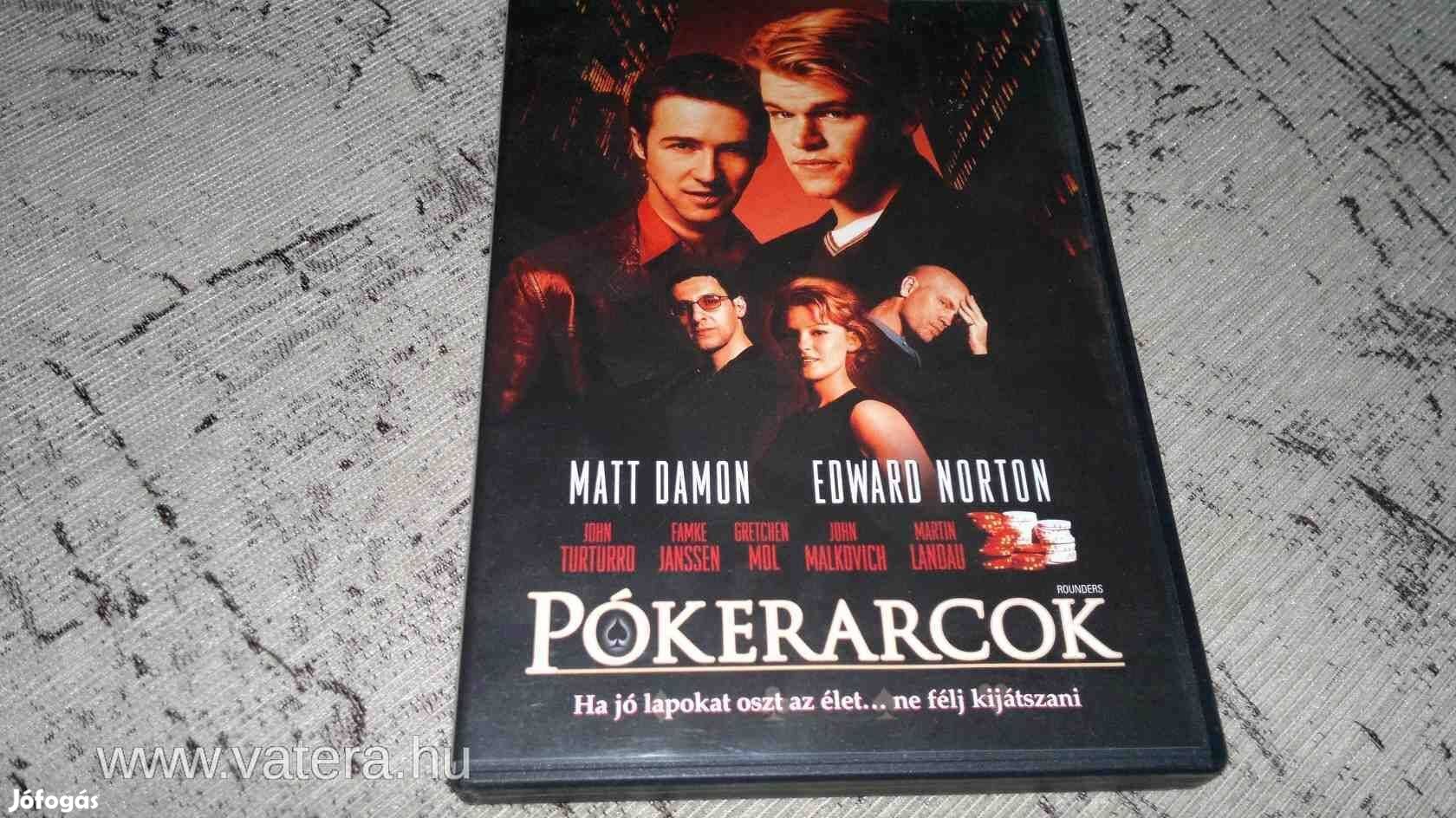 Pókerarcok DVD