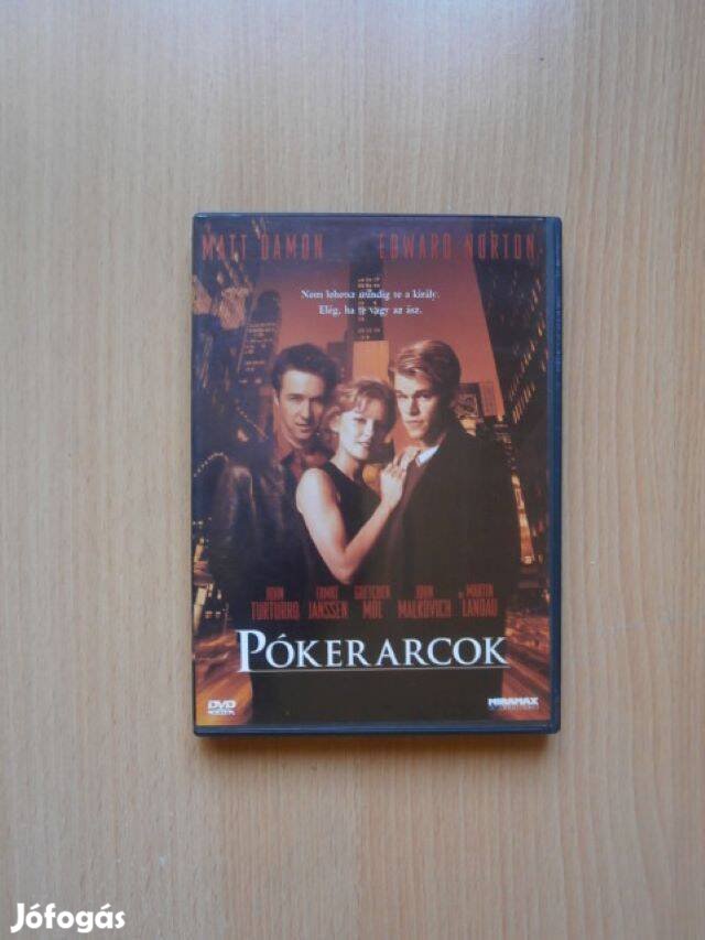 Pókerarcok DVD