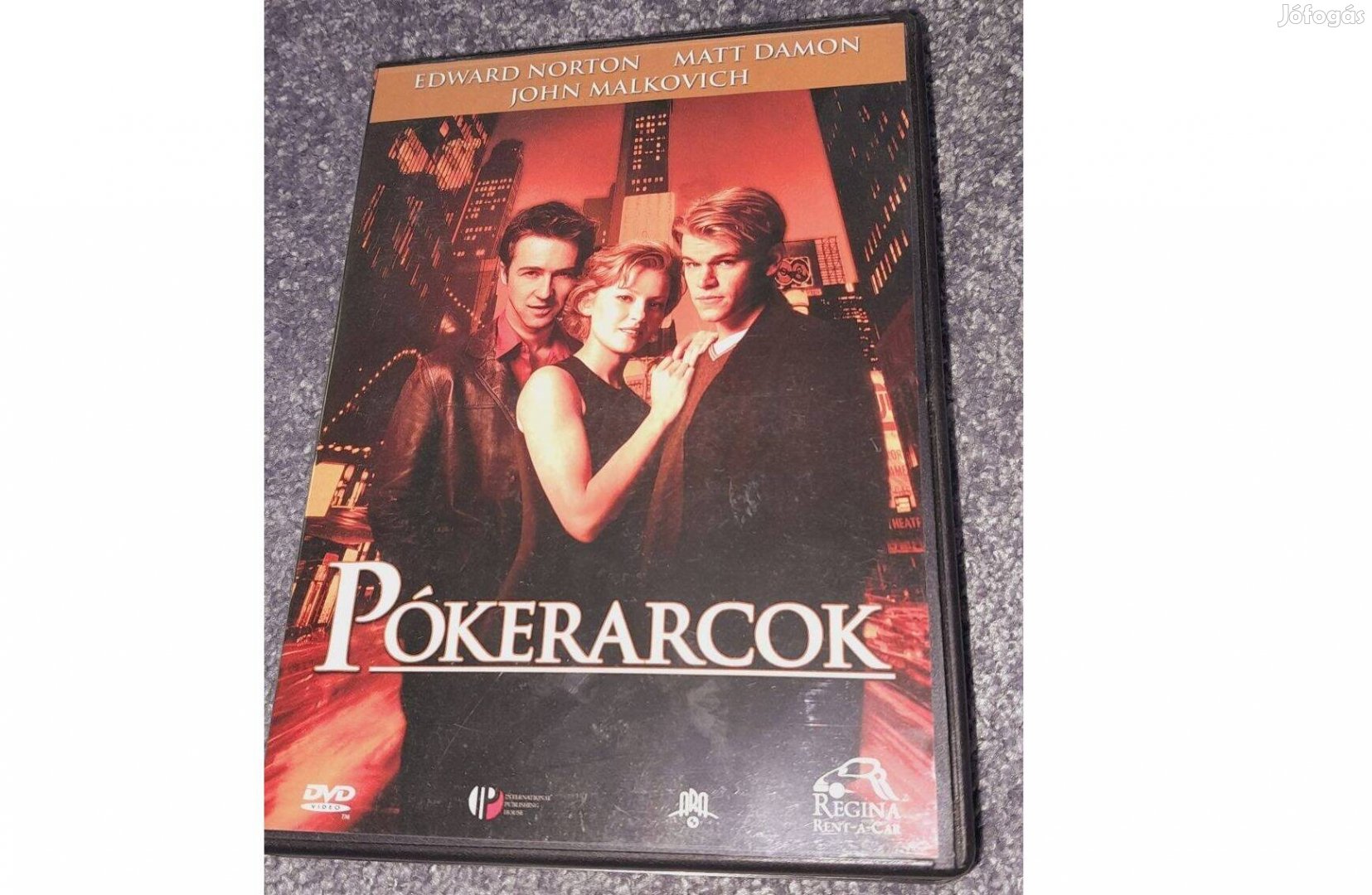 Pókerarcok DVD (1998) Szinkronizált, karcmentes lemez (Matt Damon)