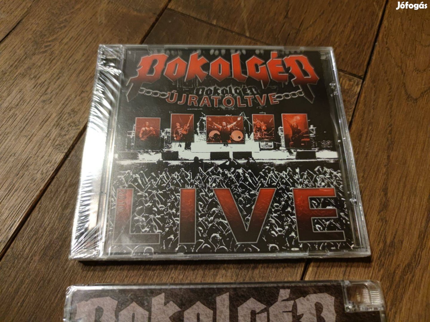 Pokolgép - Újratöltve Live CD, új, fóliás