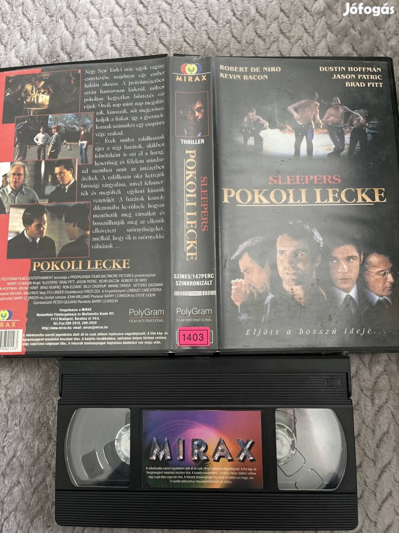 Pokoli lecke vhs nagytok akció