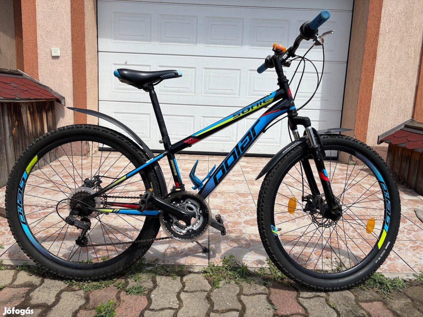 Polar Sonic 26" kerékpár (tárcsafék, teleszkóp, defektálló gumik)