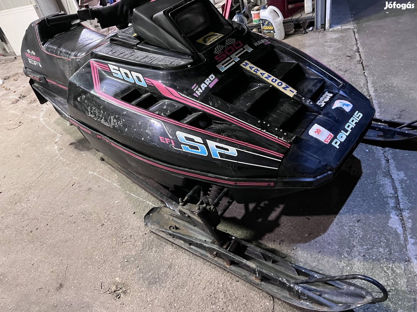 Polaris Indy 500 EFI motoros szám hó szán snowmobile