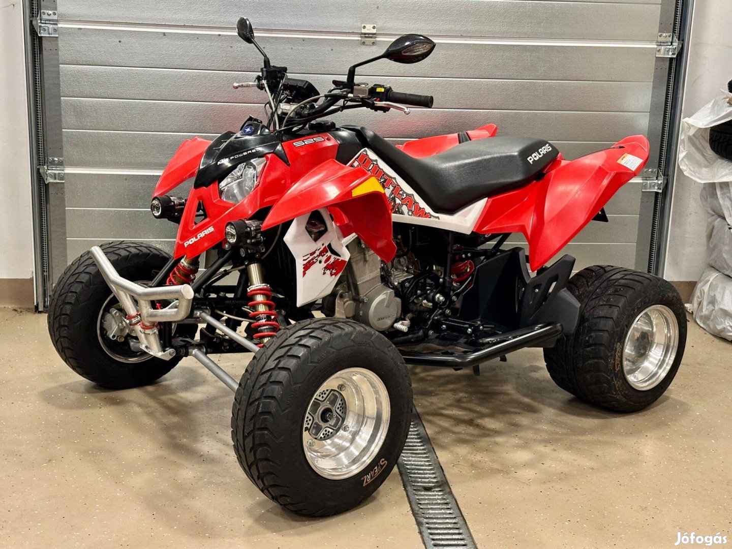 Polaris Outlaw 525 quad KTM RFS blokk! Papíros! (Suzuk ltz, Raptor)
