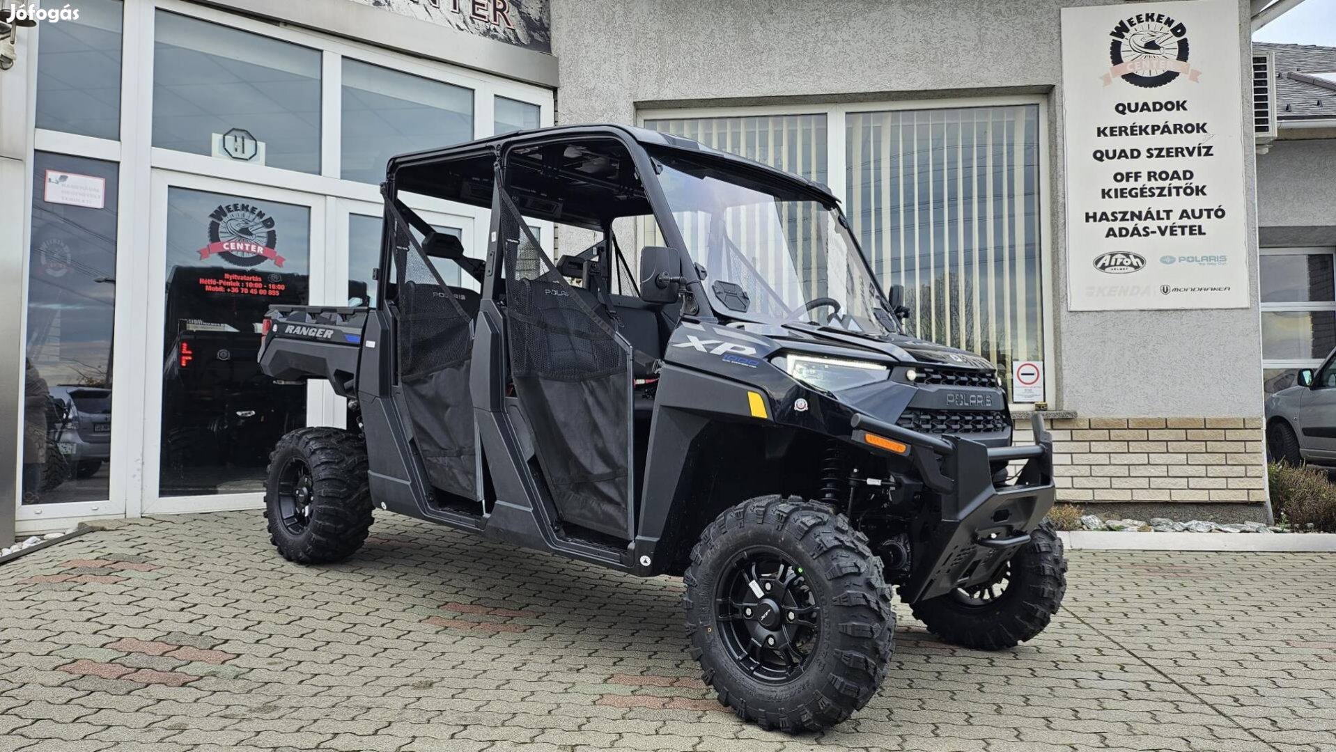 Polaris Ranger 6Fős Crew 1000 XP Azur Crystal E...