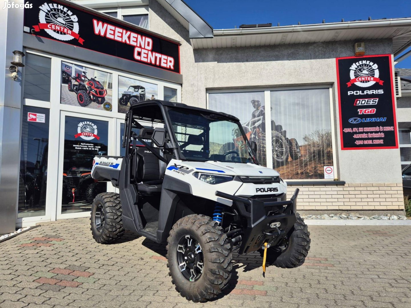 Polaris Ranger EV Kinetic 100% Elektromos