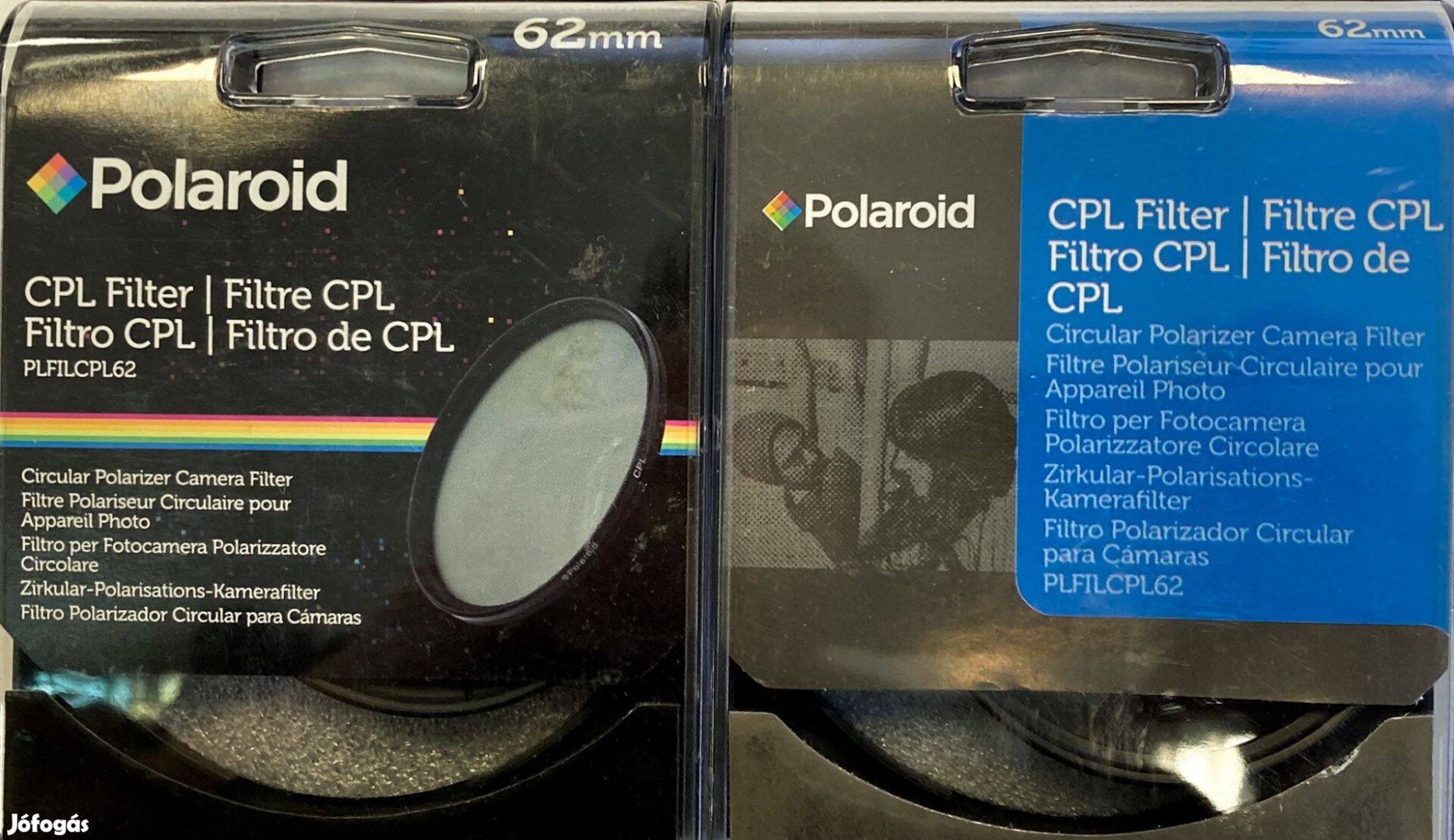 Polaroid 62mm felületkezelt cirkuláris polárszűrő