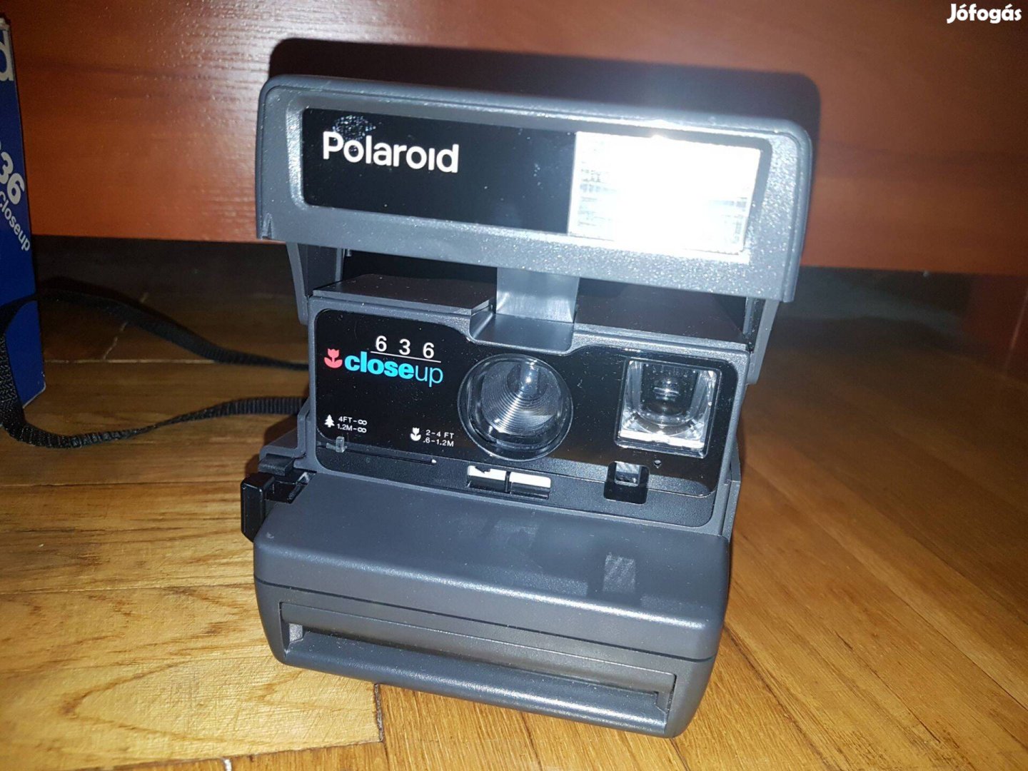 Polaroid 636 Closeup fekete Instant fényképezőgép fényképező