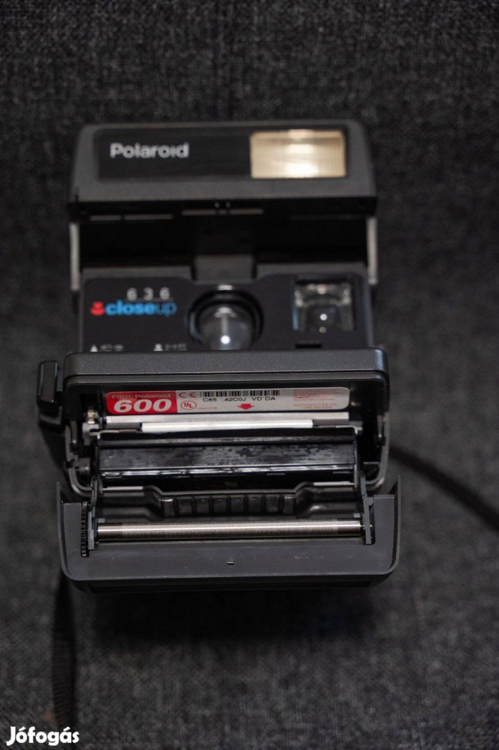 Polaroid One Step Close UP 600 fényképezőgép 1998-ból