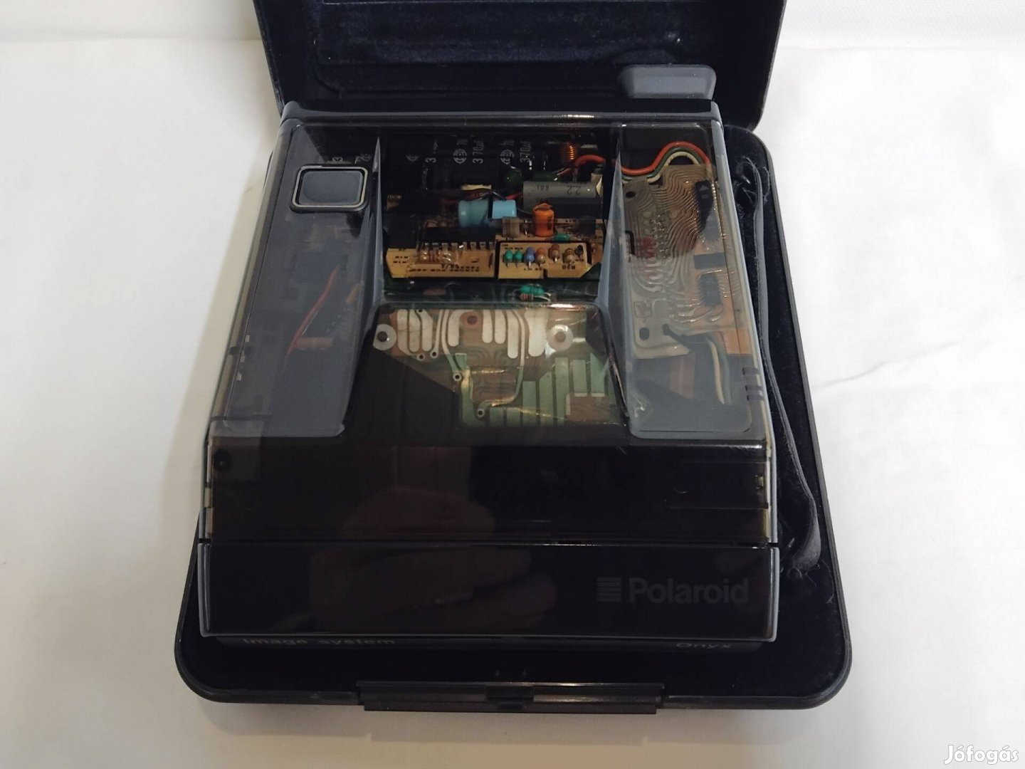 Polaroid Onyx Transparent dobozában