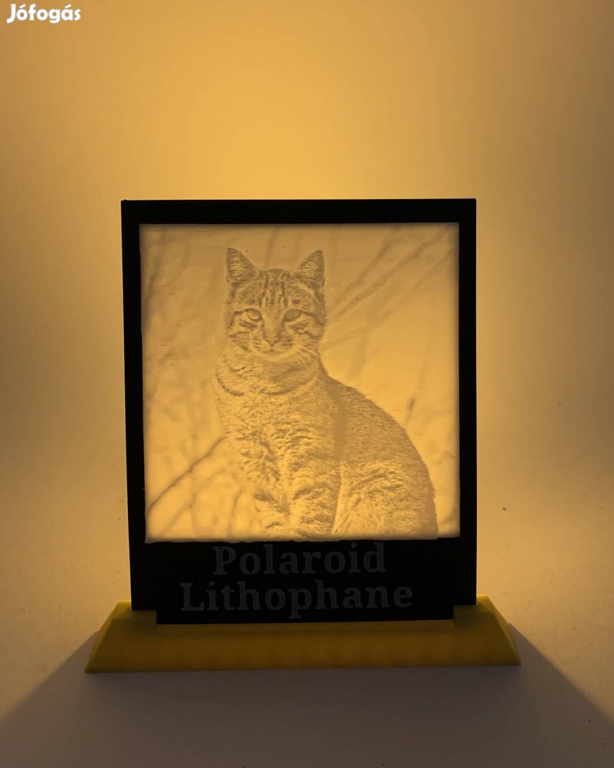 Polaroid lithophane kép nyomtatás 