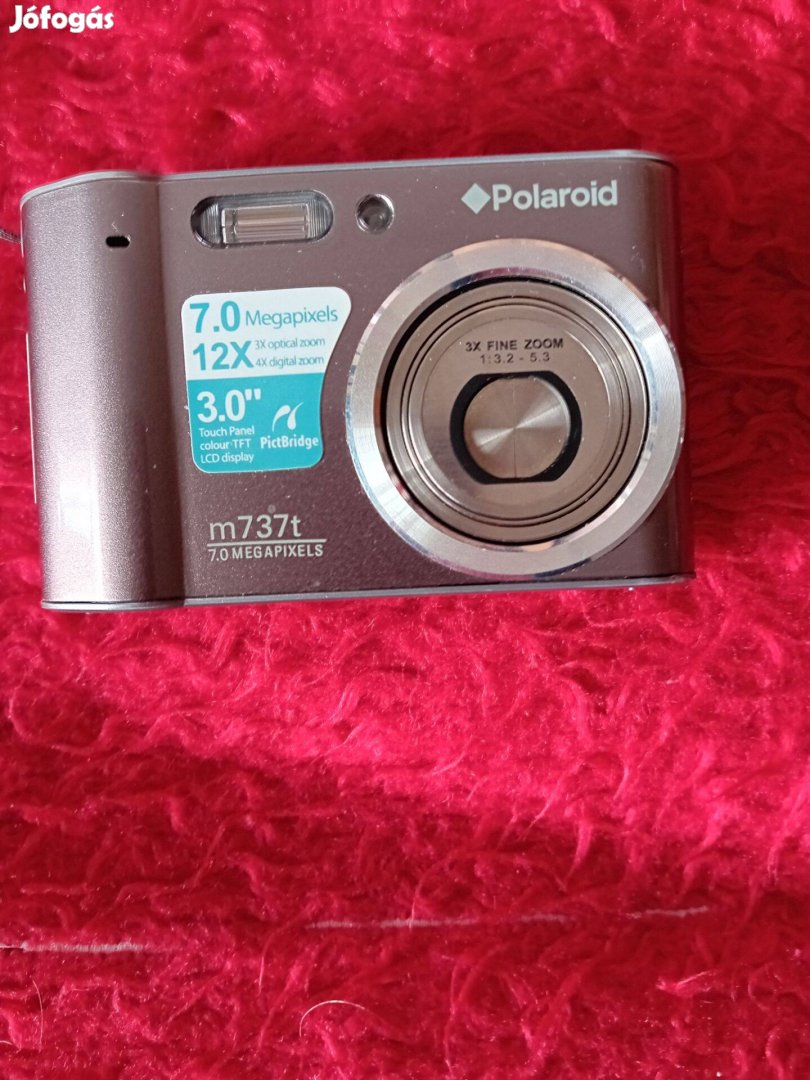 Polaroid m 737 t fényképező töltő + táska