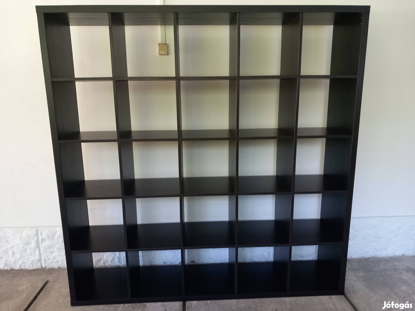 Polcos Elem Újszerű Ikea kallax 5x5