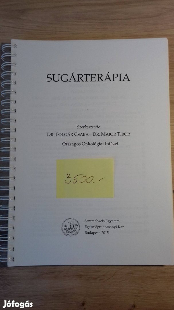 Polgár: Sugárterápia