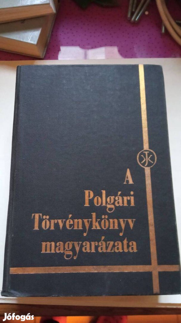 Polgári törvénykönyv magyarázata 1981. év 2500 Ft (2.)