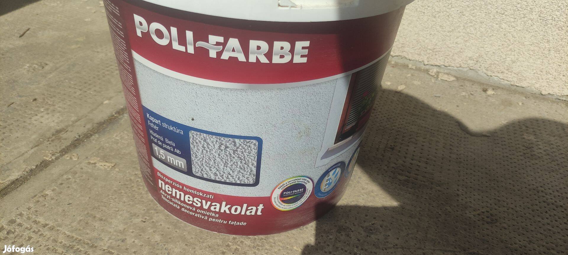 Poli-Farbe nemesvakolat (színkód: Y 0069 C) eladó