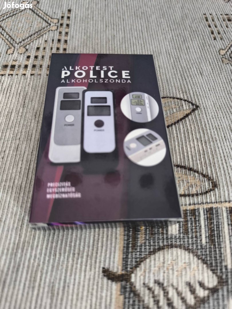 Police digitális alkoholszonda, bontatlan