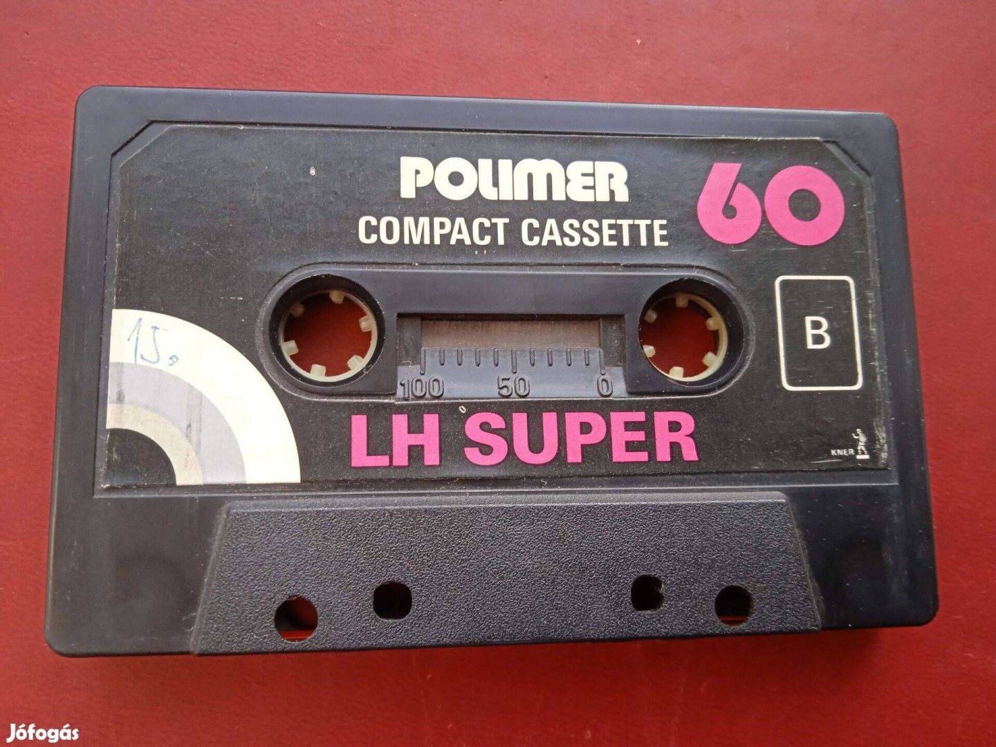 Polimer LH Super retro audio kazetta , borító papír nélkül