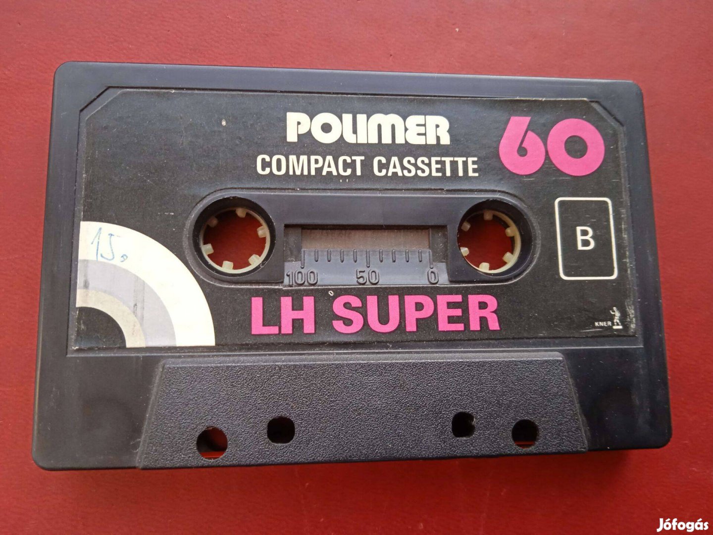 Polimer LH Super retro audio kazetta , borító papír nélkül