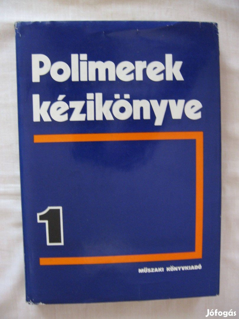 Polimerek kézikönyve 1.kötet, könyv