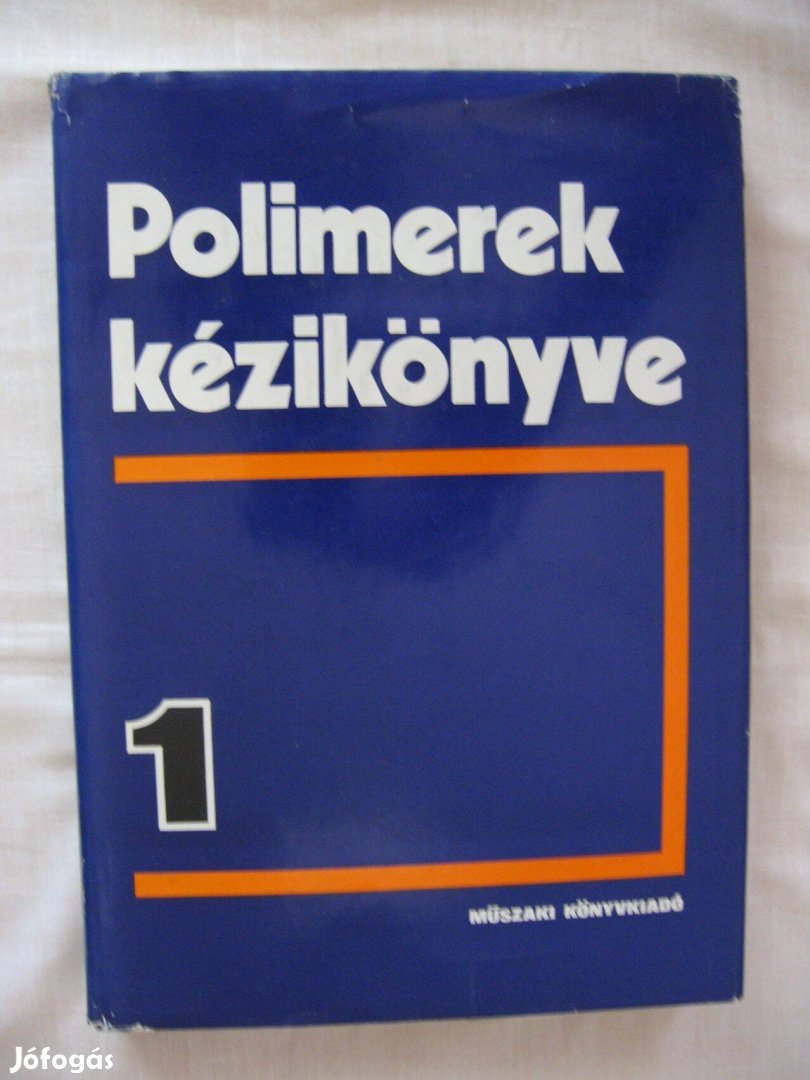 Polimerek kézikönyve 1.kötet, könyv