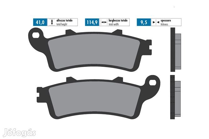 Polini Eredeti Fékbetétek Honda Forza 250-höz