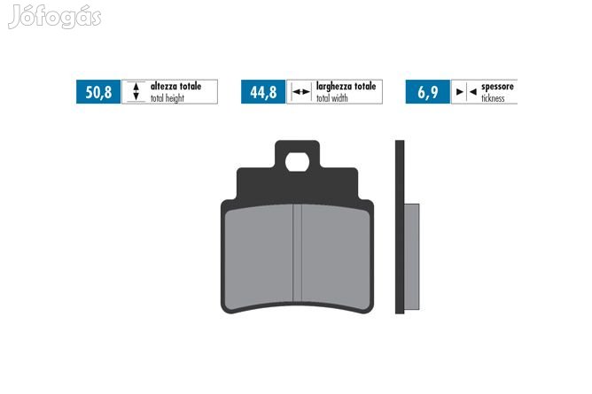 Polini Fékbetétek Eredeti Sym GTS