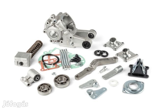 Polini motorblokk rugóval, szívócsonkkal és indítópedállal