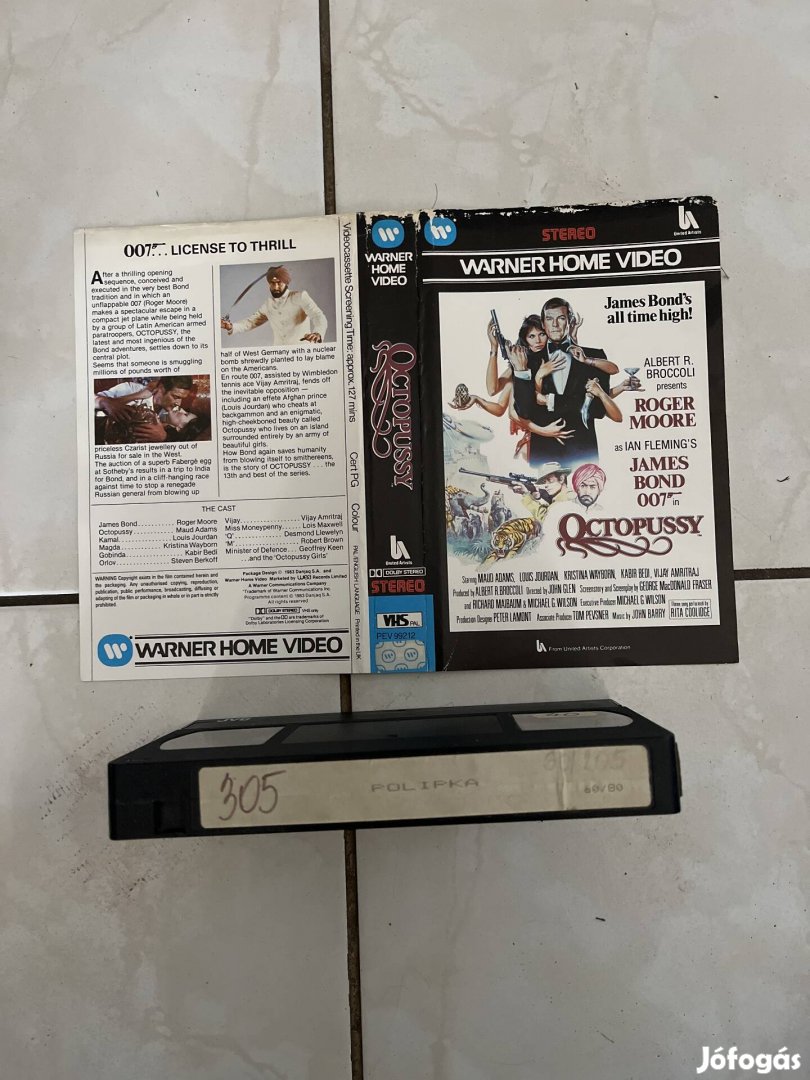 Polipka 007 vhs intervideo