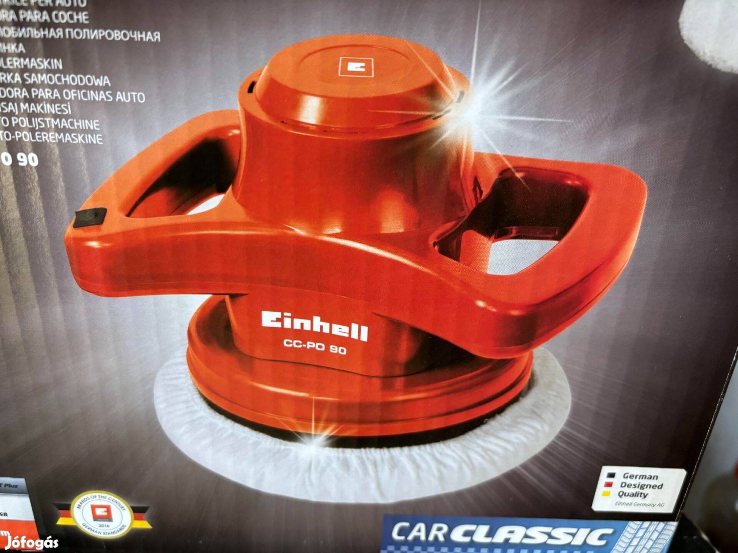 Polírozógép_Einhell CC-PO 90