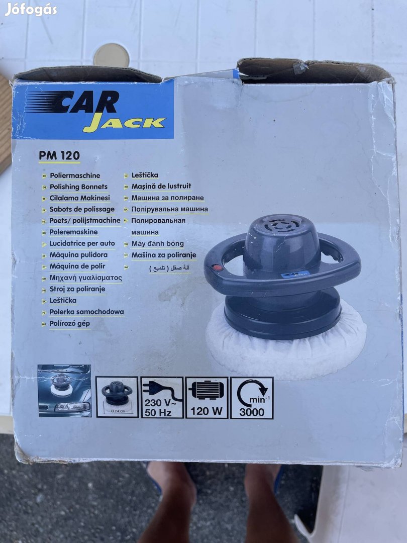 Polirozógép car jack