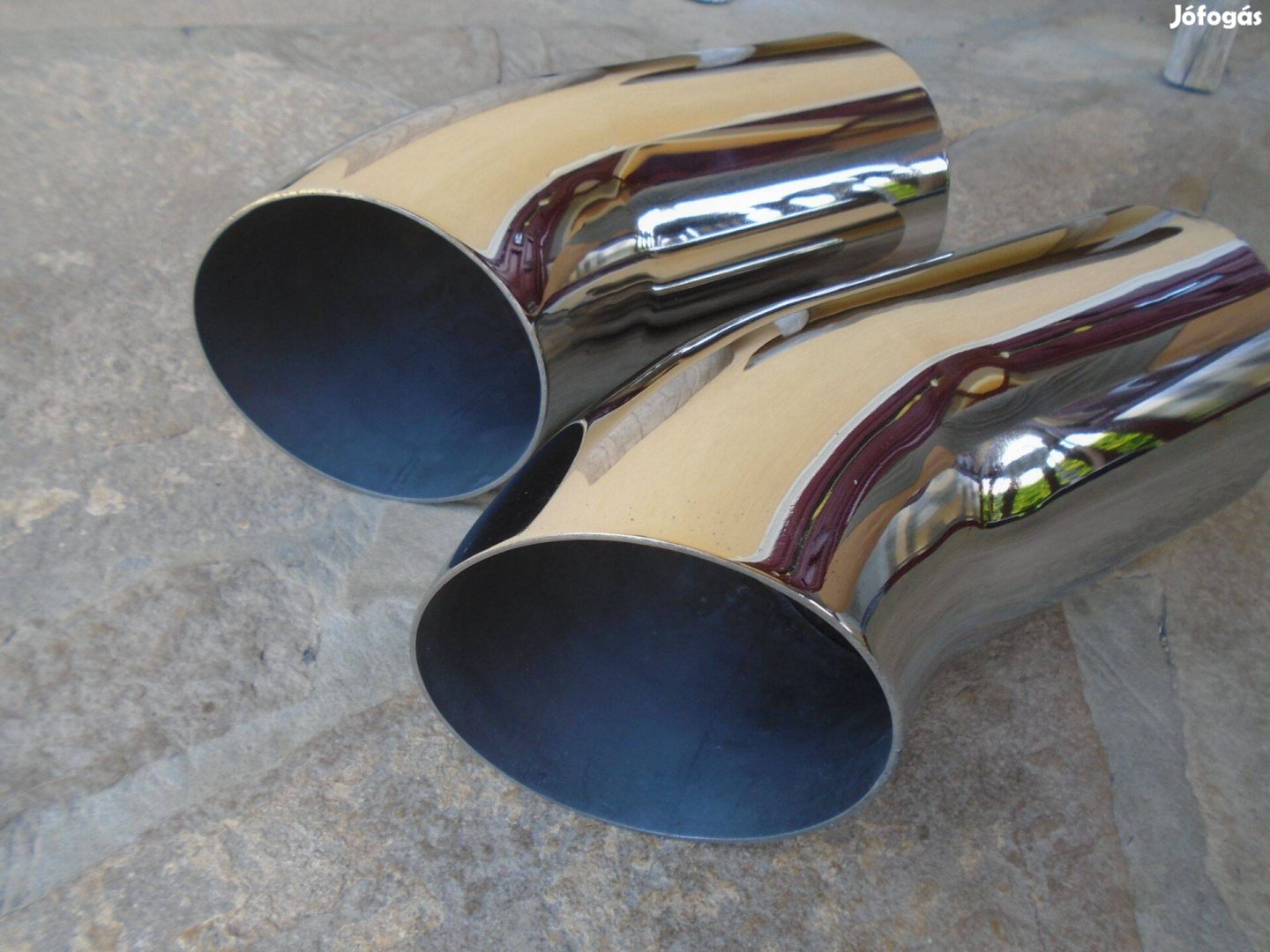 Polírozott saválló diesel kipufogóvég eladó