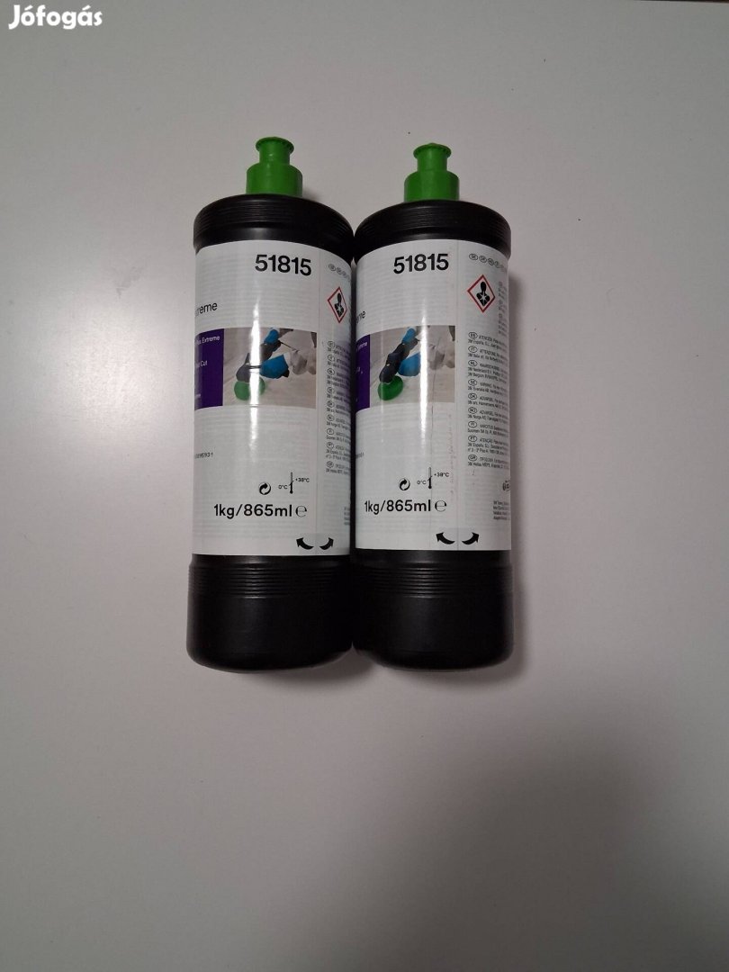 Polirpaszta 3M zöldkupakos 2db eladó!