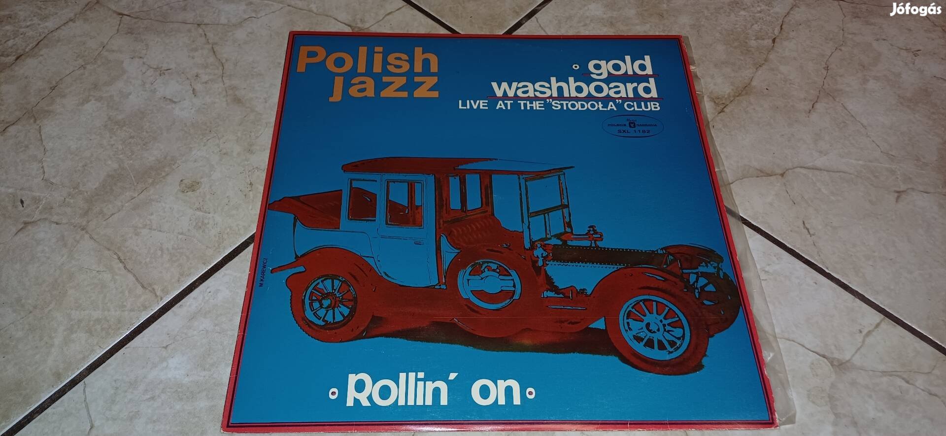 Polish jazz Roll in bakelit hanglemez