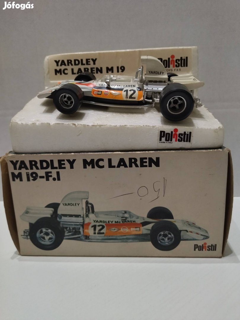 Polistil Yardle MC Laren M19 F1 eladó 