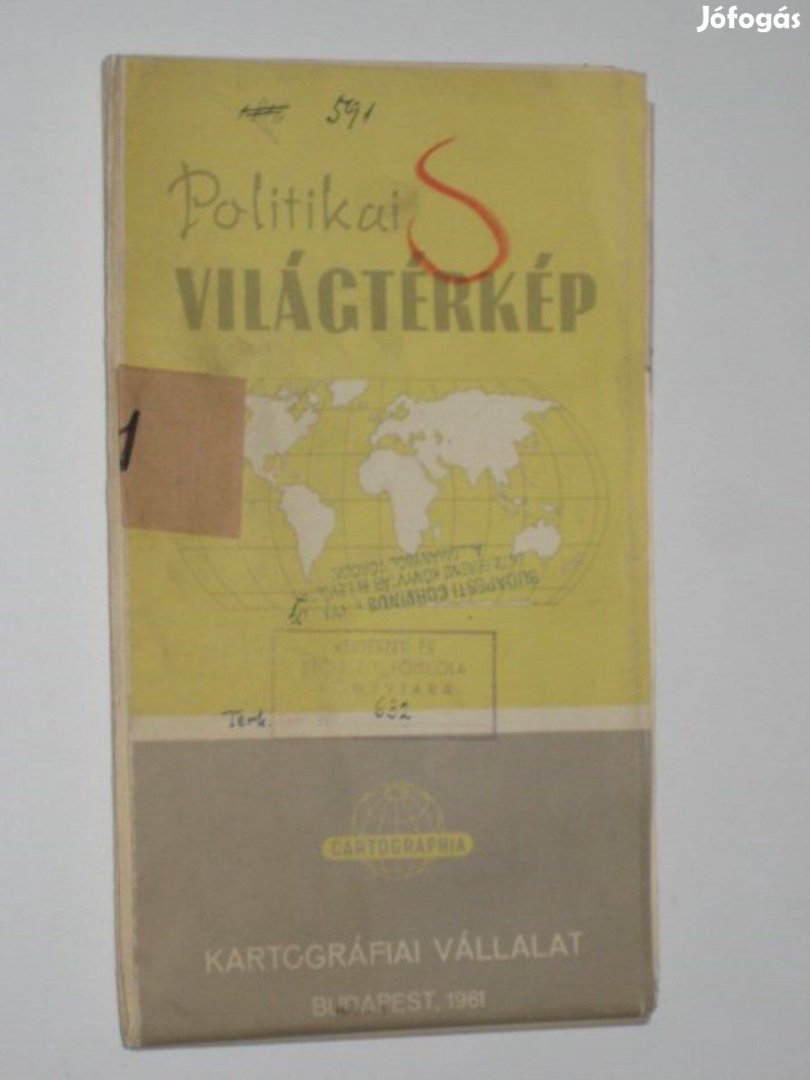 Politikai világtérkép 1961