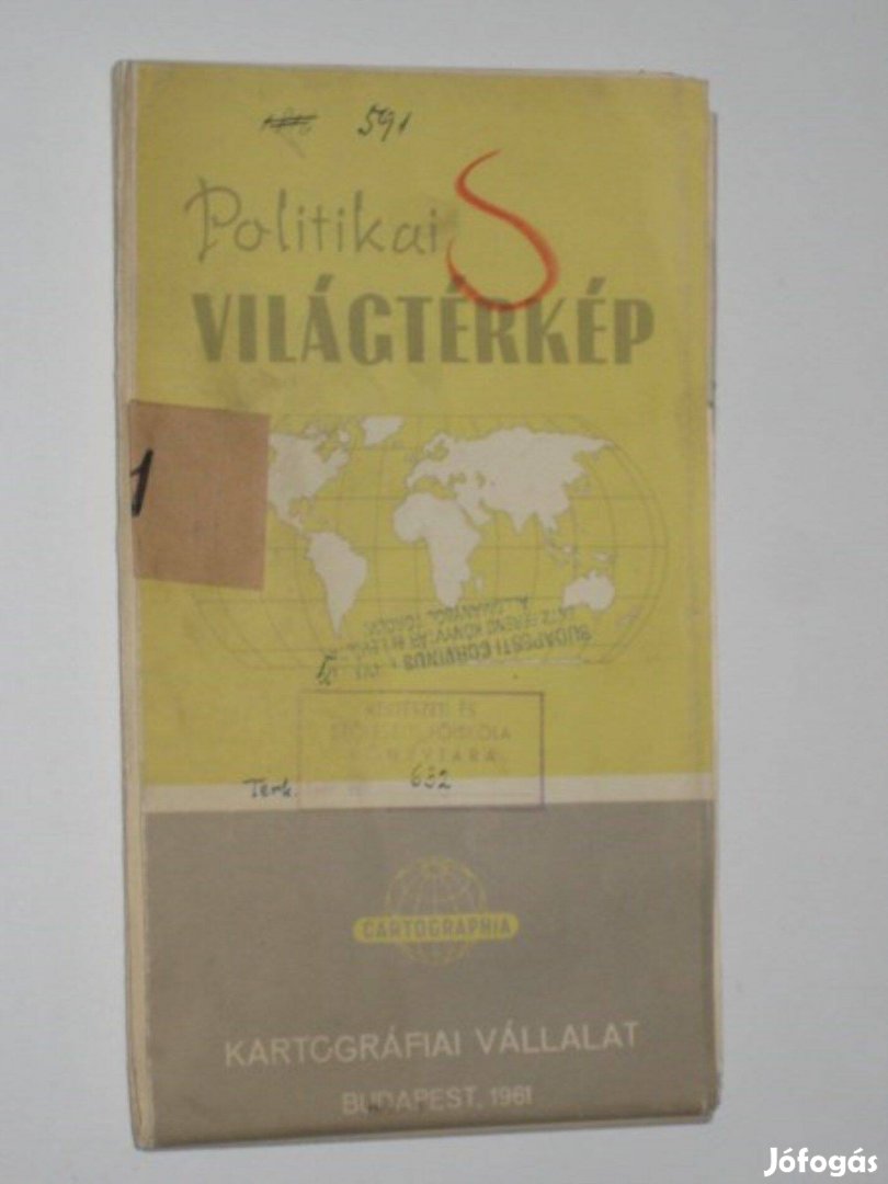 Politikai világtérkép 1961