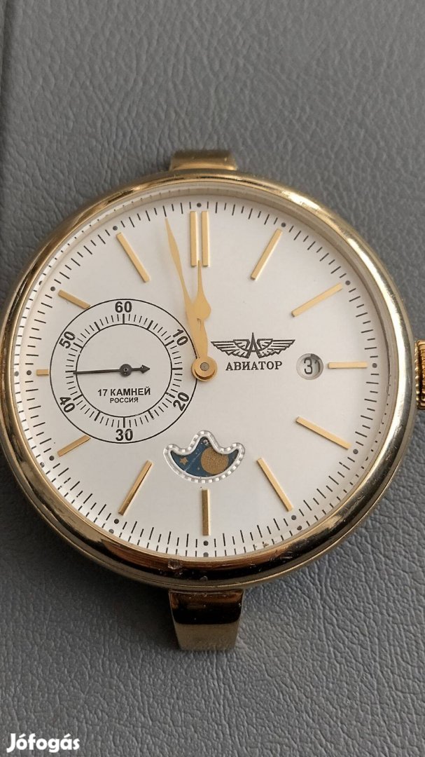 Poljot Aviator 3105 limitált ( Moon phase )