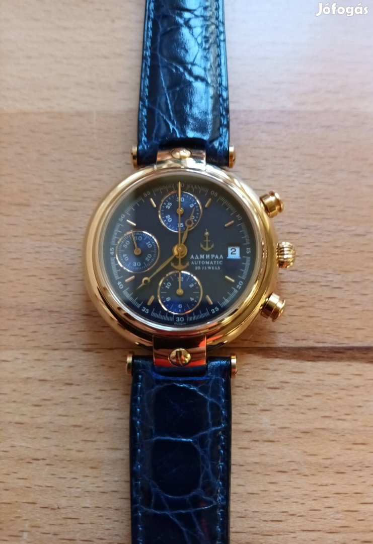 Poljot  Admiral  chronograph automata (7750 Valjoux)férfi karóra 