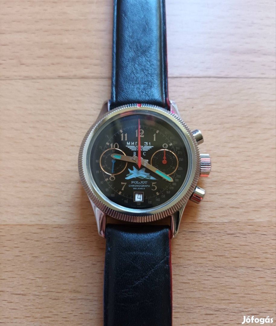 Poljot chronograph 3133 férfi karóra 