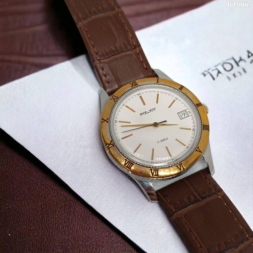 Poljot mechanikus karóra - nagy méret (38 mm)
