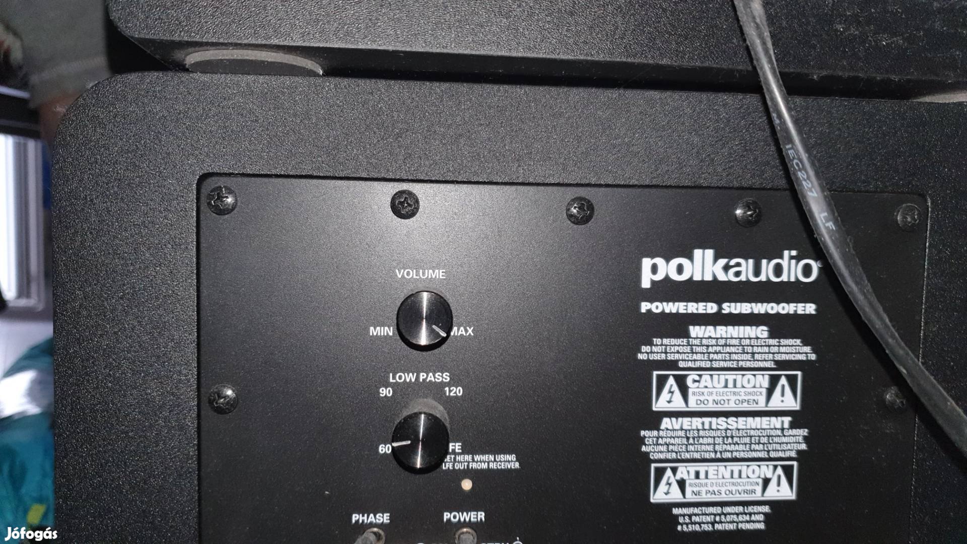 Polk Audio Polkaudio PSW 111 subwoofer hibás