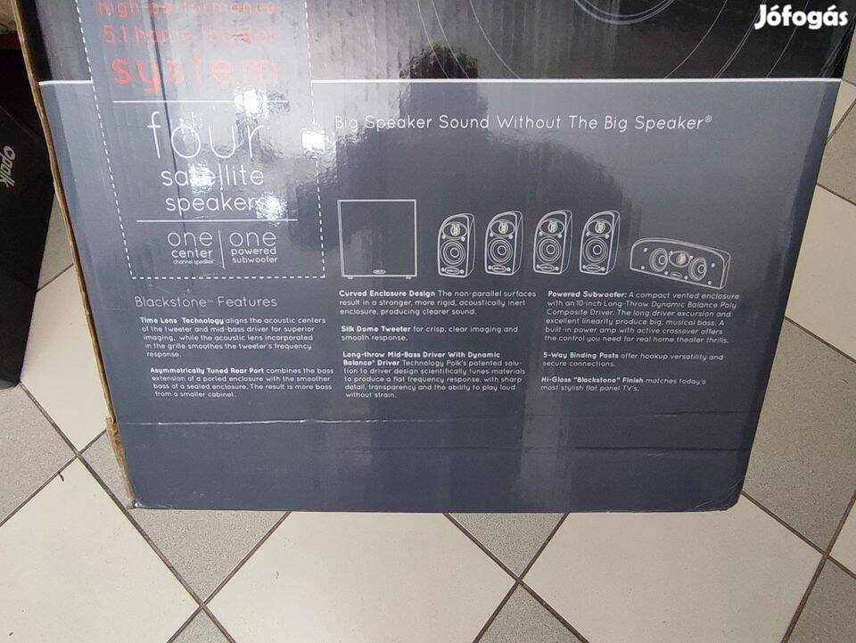 Polk Audio TL1700 5.1 Hangsugárzó rendszer - új, bontatlan dobozos!