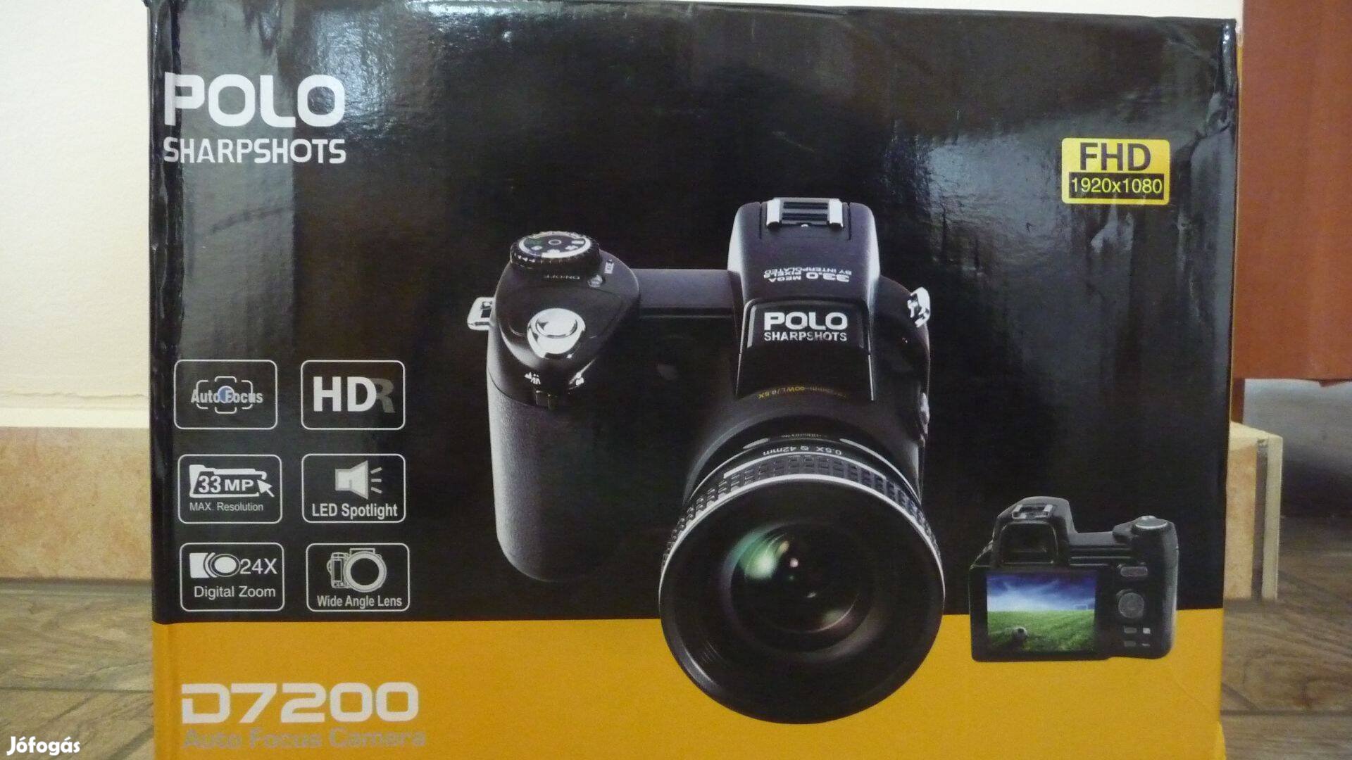 Polo D7200 MILC fényképezőgép (objektívekkel+kiegészítőkkel eladó)