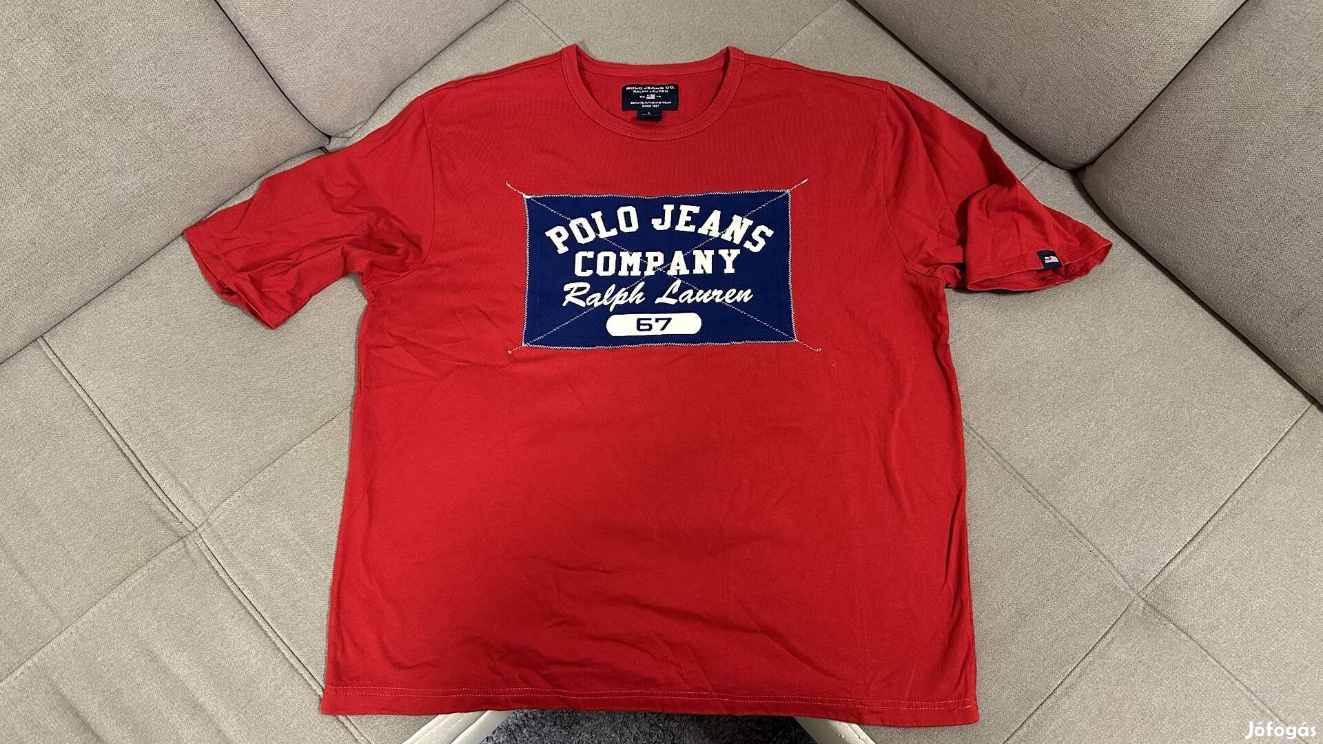 Polo Jeans Co. USA L-es Póló újszerű